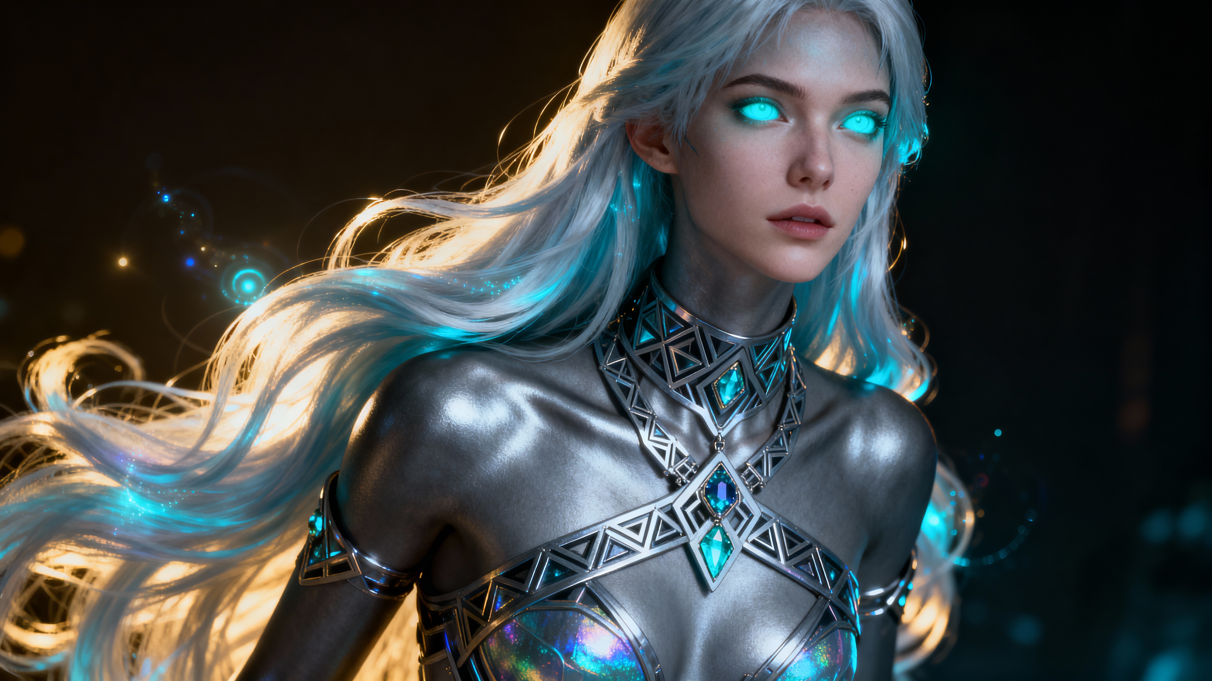 See Dream: Striking fantasy character design — mysterious hum...