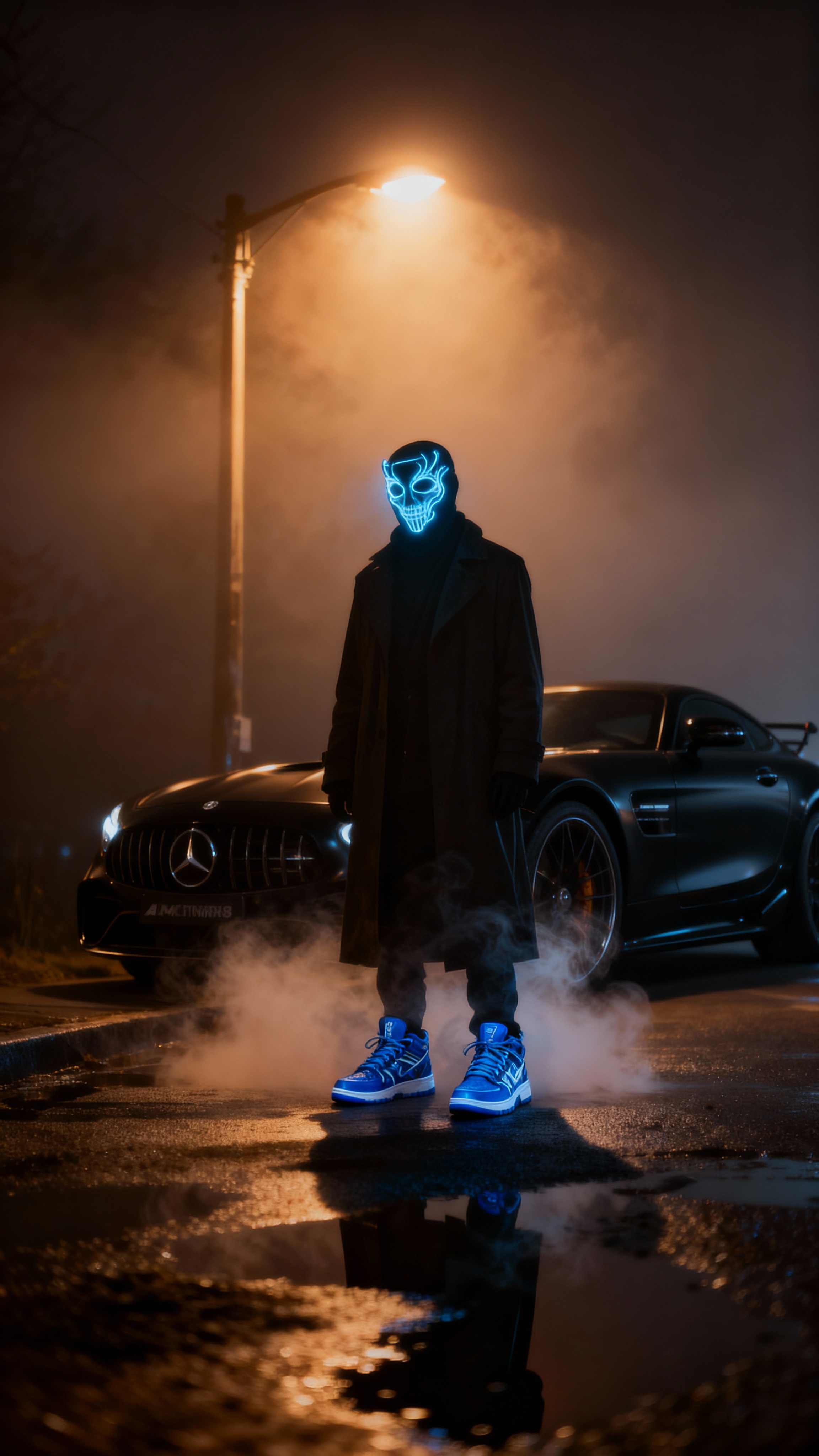 See Dream: The character wore the blue sneaker, and the car i...